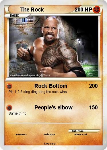 Pokemon The Rock