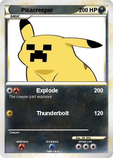 Pokemon Pikacreeper