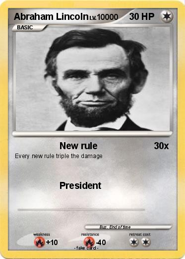 Pokemon Abraham Lincoln