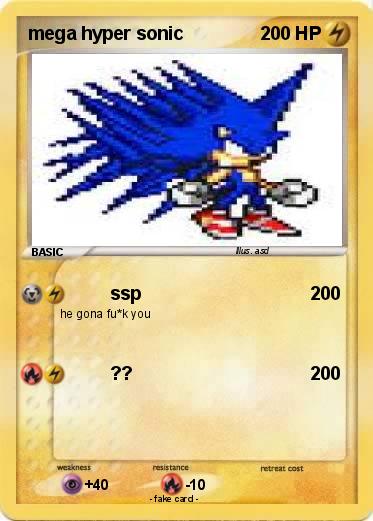 Pokemon mega hyper sonic