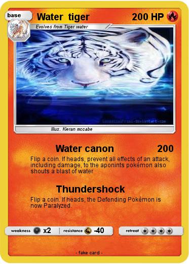Pokemon Water  tiger