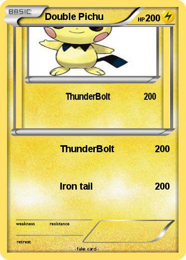 Pokemon Double Pichu