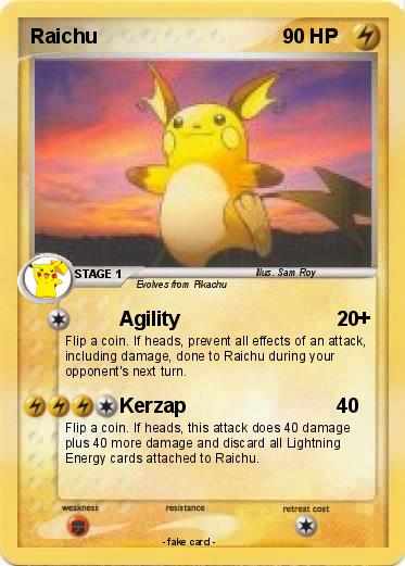 Pokemon Raichu
