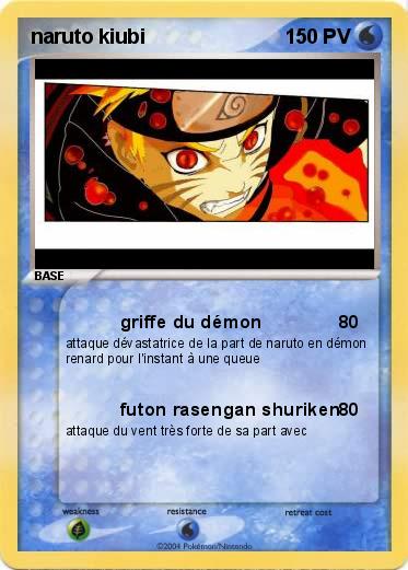 Pokemon naruto kiubi