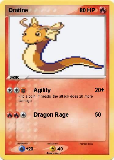 Pokemon Dratine
