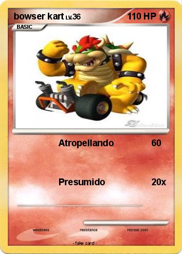 Pokemon bowser kart
