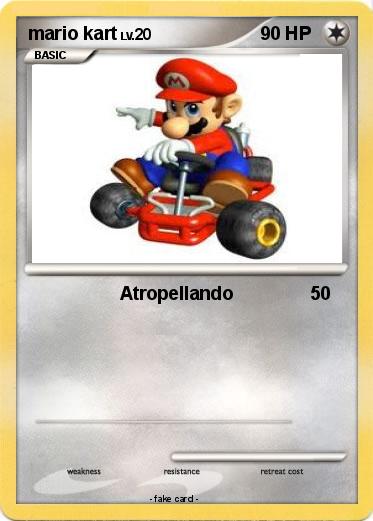 Pokemon mario kart