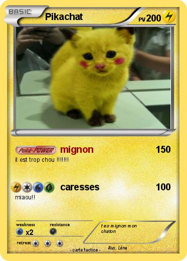 Pokemon Pikachat