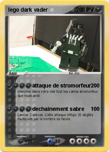 Pokemon lego dark vader