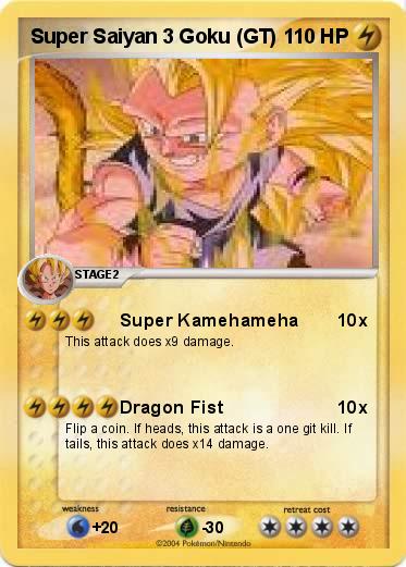 Pokemon Super Saiyan 3 Goku (GT)
