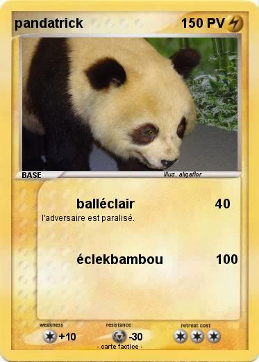 Pokemon pandatrick