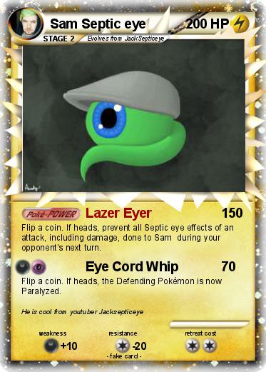Pokemon Sam Septic eye