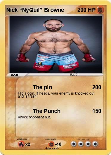 Pokemon Nick “NyQuil” Browne