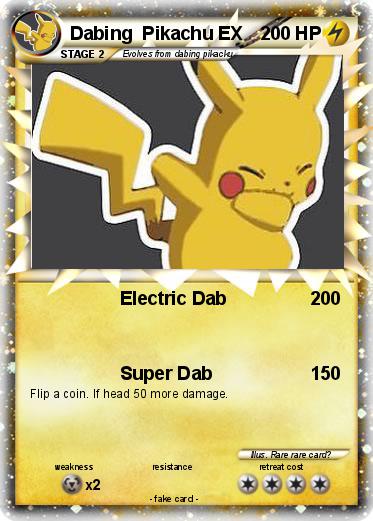 Pokemon Dabing  Pikachu EX