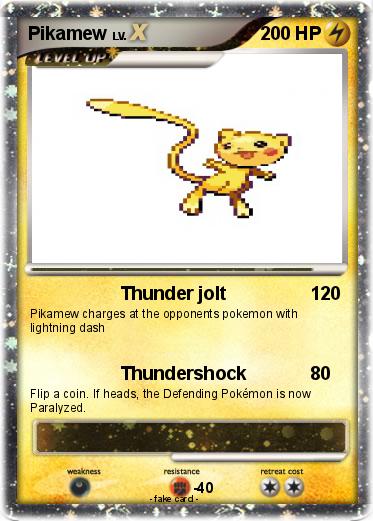 Pokemon Pikamew