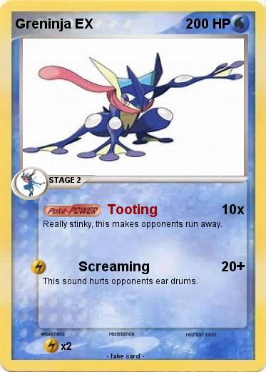 Pokemon Greninja EX