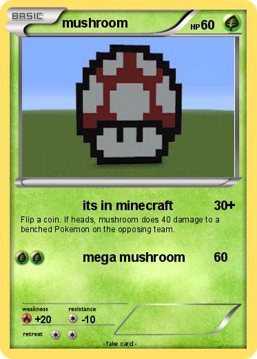 Pokemon mushroom