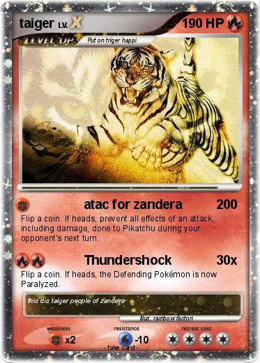 Pokemon taiger