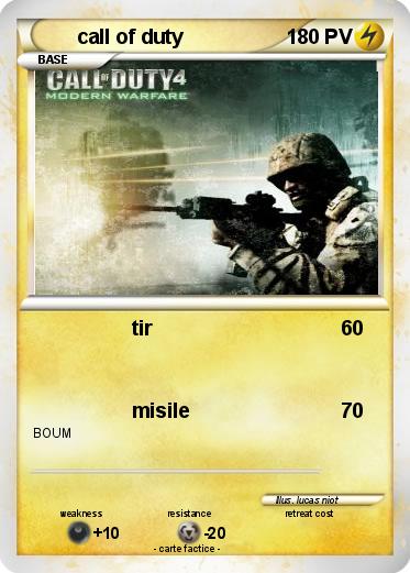 Pokemon call of duty