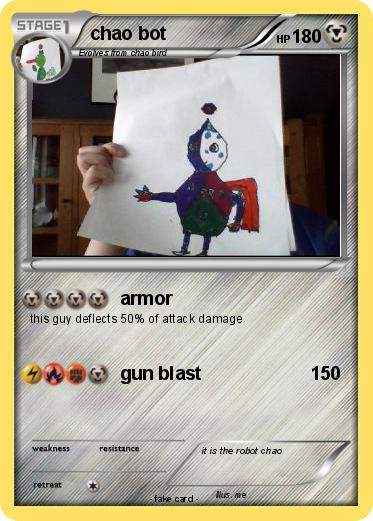 Pokemon chao bot