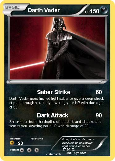 Pokemon Darth Vader
