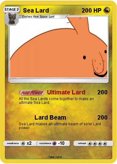 Pokemon Sea Lard