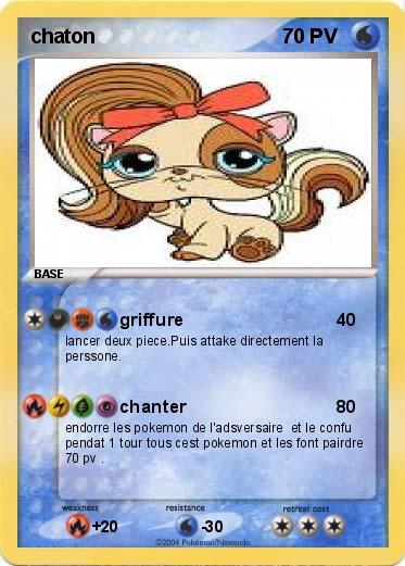 Pokemon chaton