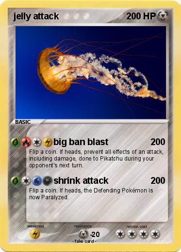 Pokemon jelly attack