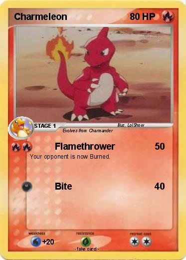 Pokemon Charmeleon