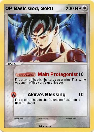 Pokemon OP Basic God, Goku