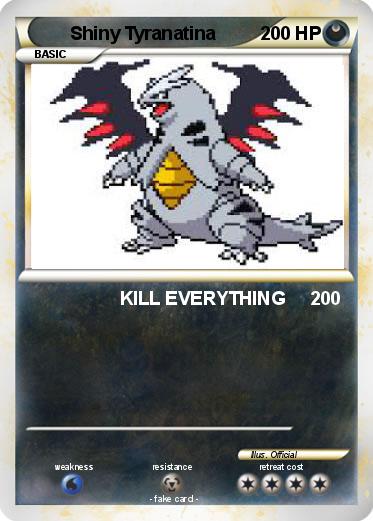 Pokemon Shiny Tyranatina