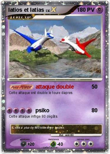 Pokemon latios et latias