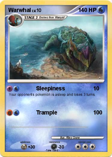 Pokemon Warwhal