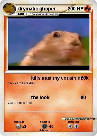 Pokemon drymatic ghoper