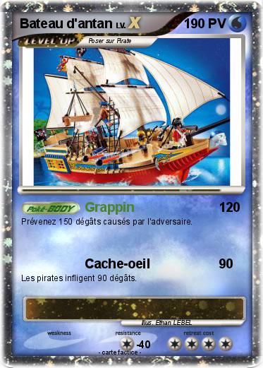 Pokemon Bateau d'antan