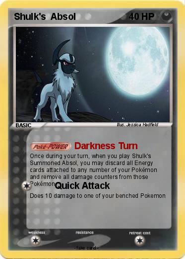 Pokemon Shulk's  Absol