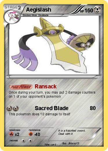 Pokemon Aegislash