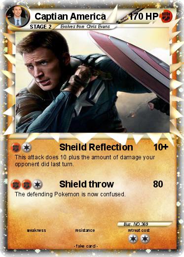 Pokemon Captian America