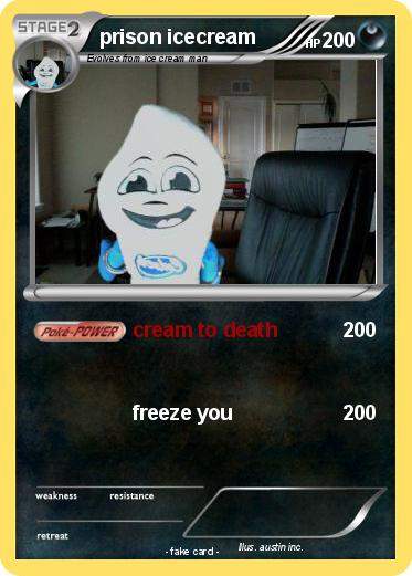Pokemon prison icecream