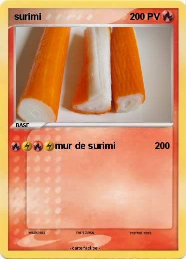 Pokemon surimi