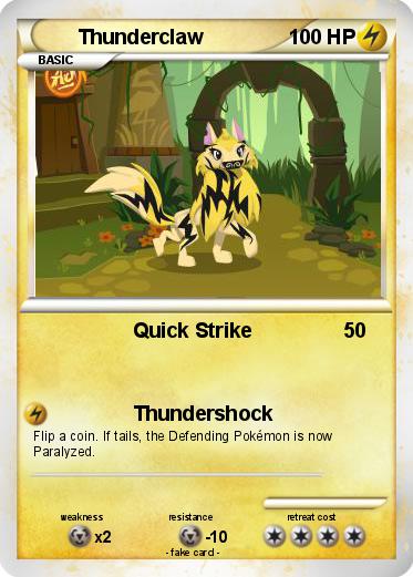 Pokemon Thunderclaw