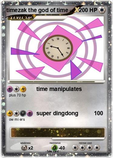 Pokemon timezak the god of time