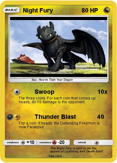 Pokemon Night Fury
