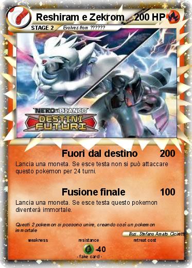 Pokemon Reshiram e Zekrom