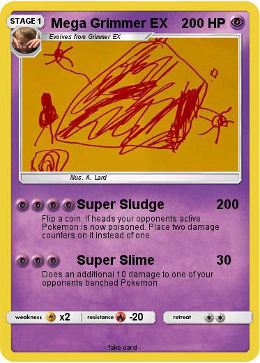 Pokemon Mega Grimmer EX