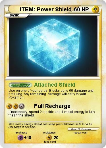 Pokemon ITEM: Power Shield