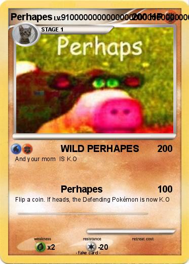 Pokemon Perhapes