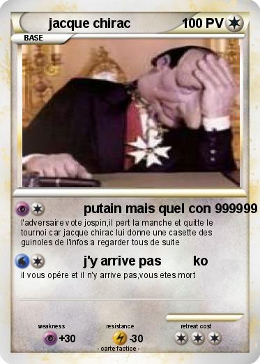 Pokemon jacque chirac