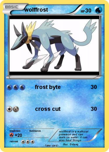 Pokemon wolffrost
