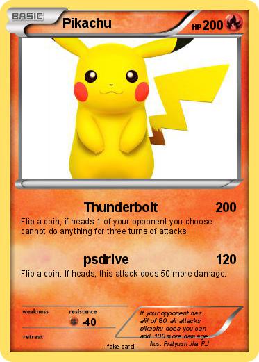 Pokemon Pikachu